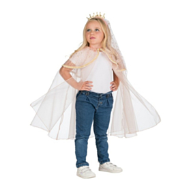 Prinsesse Kappe & Hårbøyle Barnekostyme