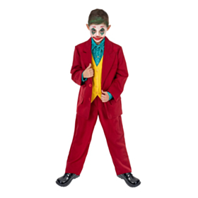 Joker Barnekostyme Rød