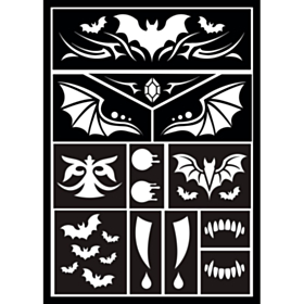 Vampyr Sminkeskabelon