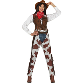 Prærie Cowgirl Kostyme