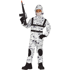 Arktisk Soldat Barnekostyme