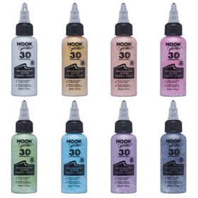 Holografisk 3D Tekstil Glitter