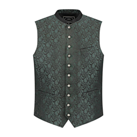 Tyrolervest Jacquard Grønn