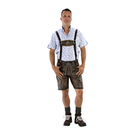 Lederhosen Antikkbrun