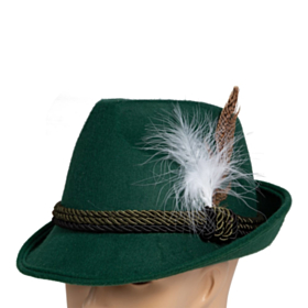 Deluxe Tyrolerhatt Grønn