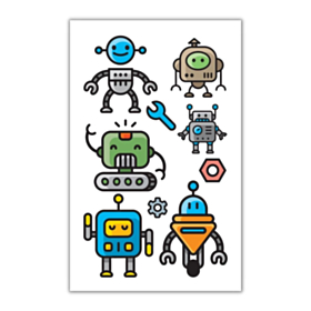 Robot Engangstatoveringer