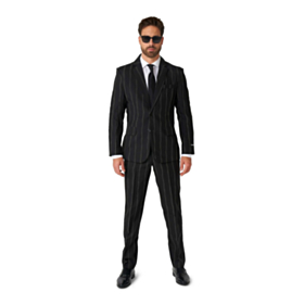 Suitmeister® Glow Pinstripe Gangster Dress