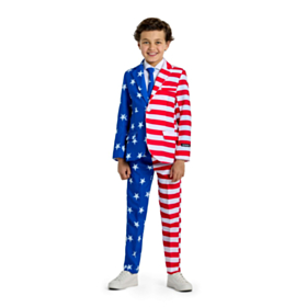 Suitmeister® Stars & Stripes Barnedress
