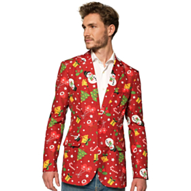 Suitmeister® Lysende Juleikoner Blazer