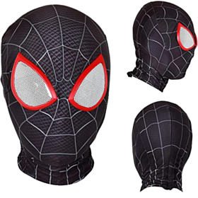 Spider Maske Svart