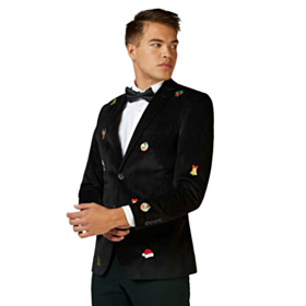 Opposuits® Christmas X-Mas Icons Blazer Svart
