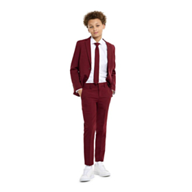 Opposuits® Blazing Burgundy Tenåring Jakkesett