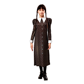 Wednesday Addams® Skoleuniform Barnekostyme