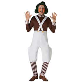 Charlie & Sjokoladefabrikken® Oompa Loompa Parykk Grønn