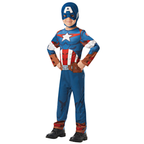 Klassisk Captain America® Barnekostyme