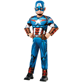 Captain America® Deluxe Barnekostyme