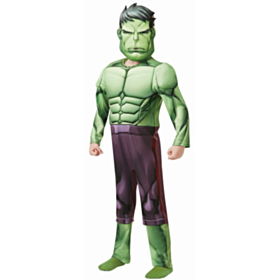 The Hulk® Muskel Deluxe Barnekostyme
