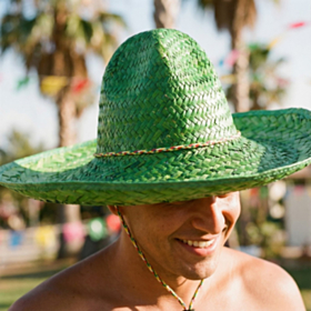 Sombrero Hatt Grønn