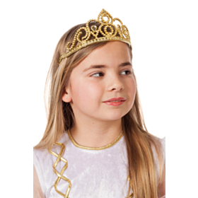 Liten Prinsesse Tiara Gull