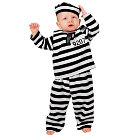 Fangedrakt Babykostyme