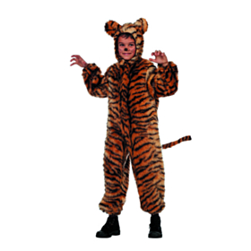 Tiger Plysj Barnekostyme