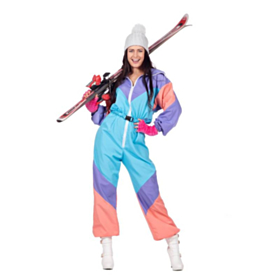 Retro Skidrakt Kostyme