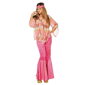 Hippie Girl Kostyme