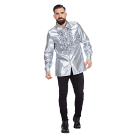 Disco Volanger Skjorte Sølv