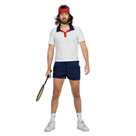 Retro Tennis Kostyme