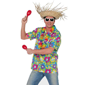 Hawaiiskjorte Blå