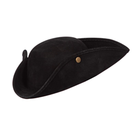 Tricorn Pirathatt Svart