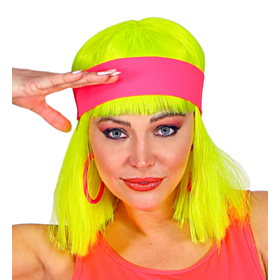 80'er Pandebånd Neonpink