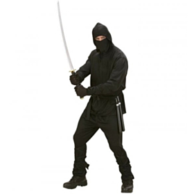 Ninja Kostyme Svart