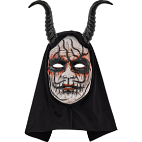 Djevelsk Horn Maske Svart