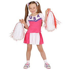 USA Cheerleader Barnekostyme