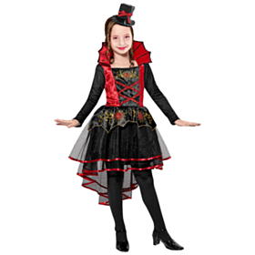 Vampyrinne Barnekostyme