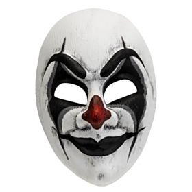 Morderklovn Maske Svart og Hvit
