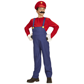 Blikkenslager Mario B&oslash;rnekostume