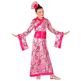 Geisha Orienten Barnekostyme