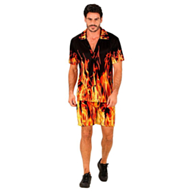 Flamme Skjorte og Shorts