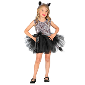 Leopard Tutu Barnekostyme