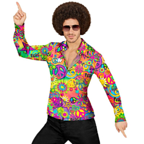 60-talls Groovy Peace Skjorte