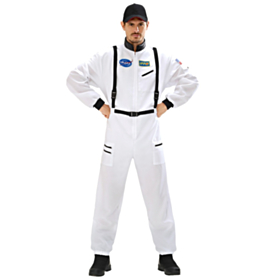 Astronaut Kostyme Hvit