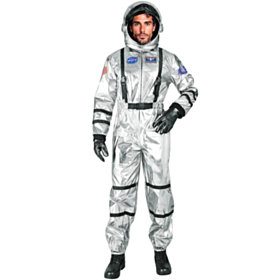 Astronaut Kostyme Sølv