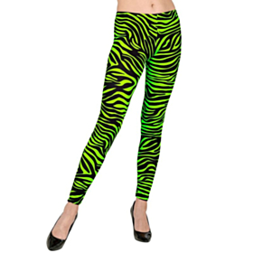1980 Leggings Neon Grønn