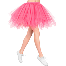 Tutu Skjørt Neonrosa
