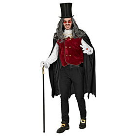 Gotisk Vampyr Grev Kostyme
