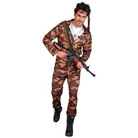 Militærmann Kostyme