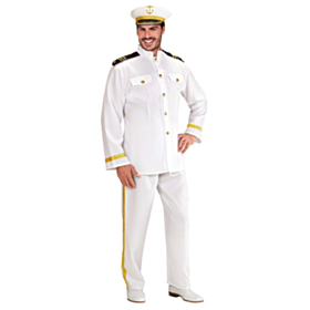 Marineoffiser Kostyme Hvit