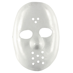Hockey Maske Hvit